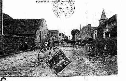 Ville de DARMANNES` Carte postale ancienne